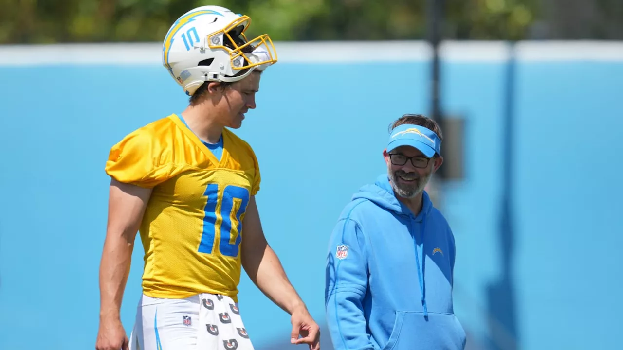 Chargers Notes: Rookie Praises, Greg Roman Familiarity, Difference in Harbaugh Brothe