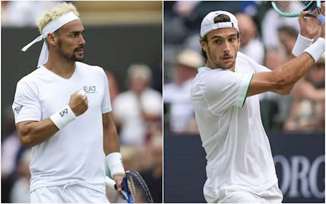 Wimbledon 2024, oggi in campo Fognini e Musetti: i risultati degli italiani