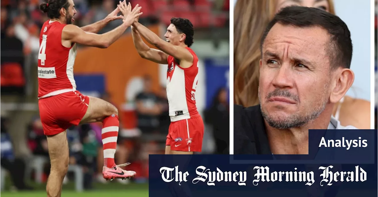 Fox red-faced after Matthew Johns spruiks AFL