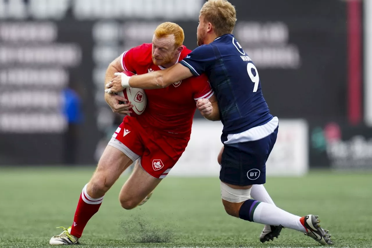 Young Scottish side shows its class in 73-12 rugby win over Canadian men