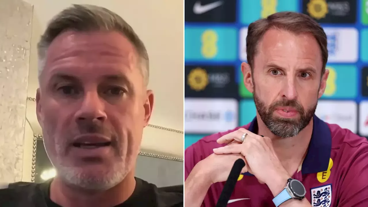 Jamie Carragher 'cannot fathom' Gareth Southgate decision for Switzerland game