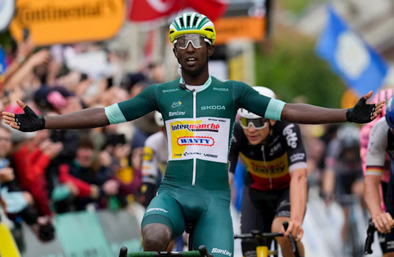 Girmay wins again as Tour de France remembers de Gaulle