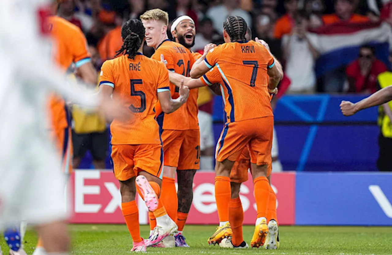 Netherlands edge Turkey to set up semi-final with England