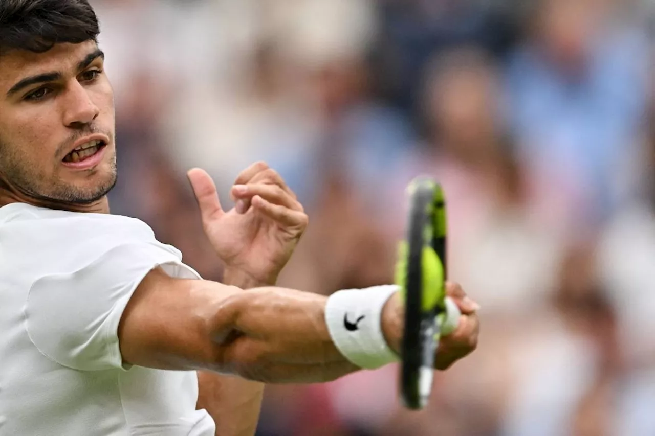 Alcaraz wins five-set Wimbledon thriller as Sinner, Gauff cruise