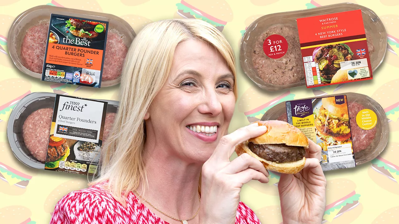 I tried supermarket burgers – the winning patty was less than £2 and perfect for BBQs...