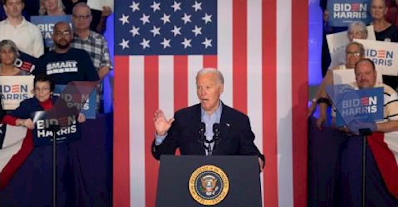 Biden declares he is ‘staying in the race,‘ insists he can beat Trump