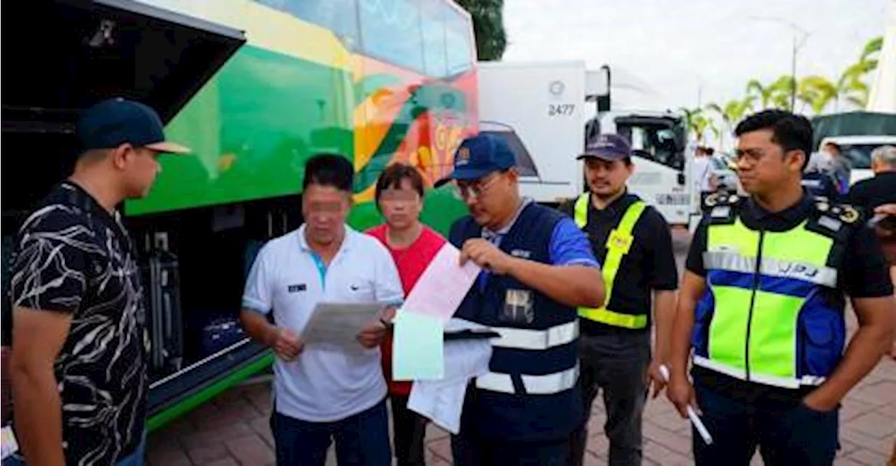 Terengganu JPJ takes action against 44 tour buses