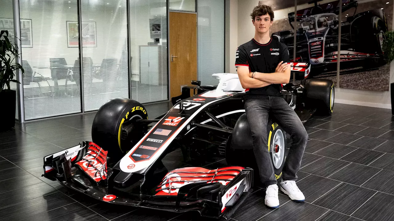 Oliver Bearman to race for Haas in 2025