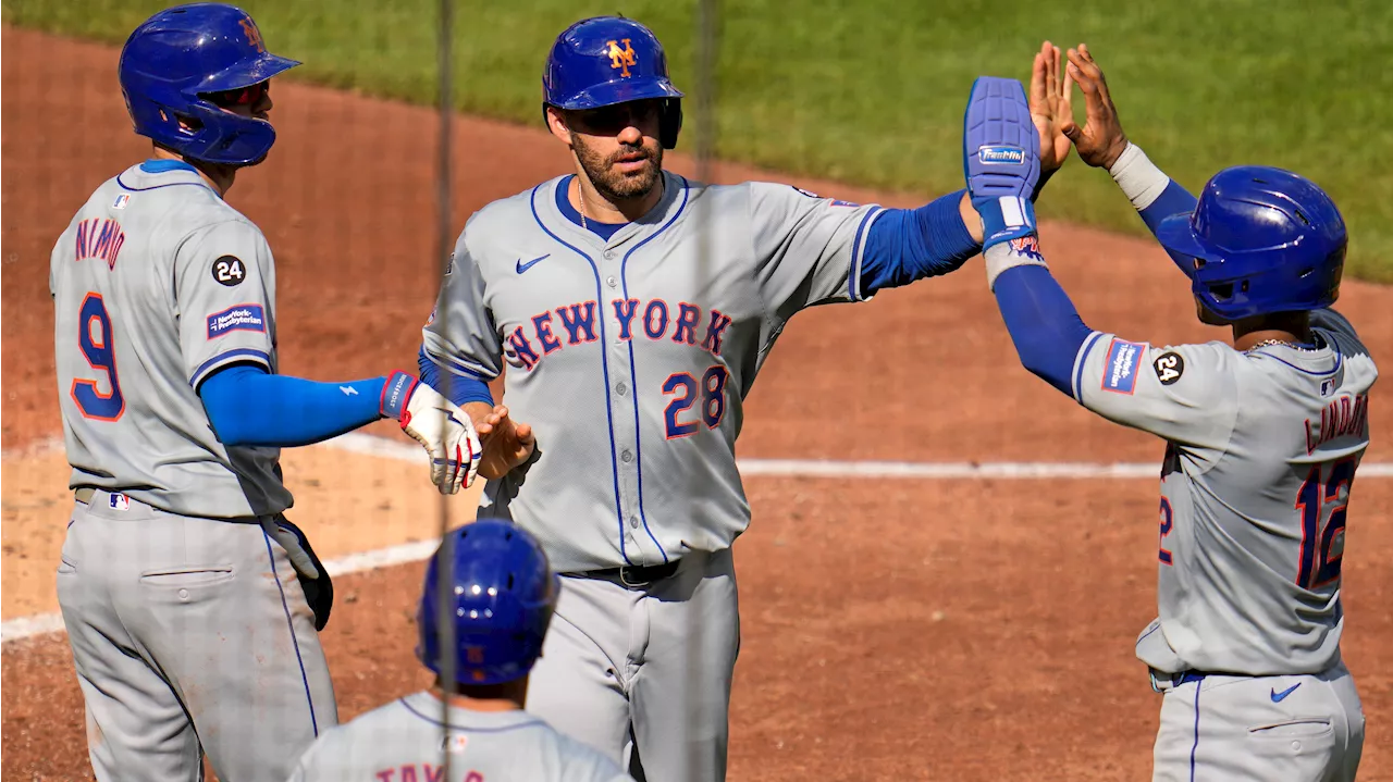 Diaz gets save in return as Mets beat Pirates