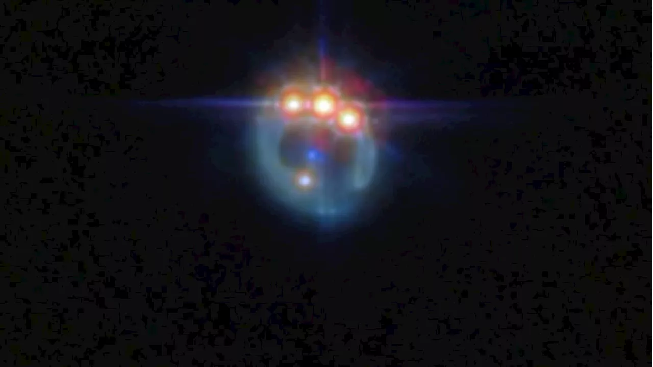 Webb Looks at One of the Best Gravitationally Lensed Quasars Ever Discovered