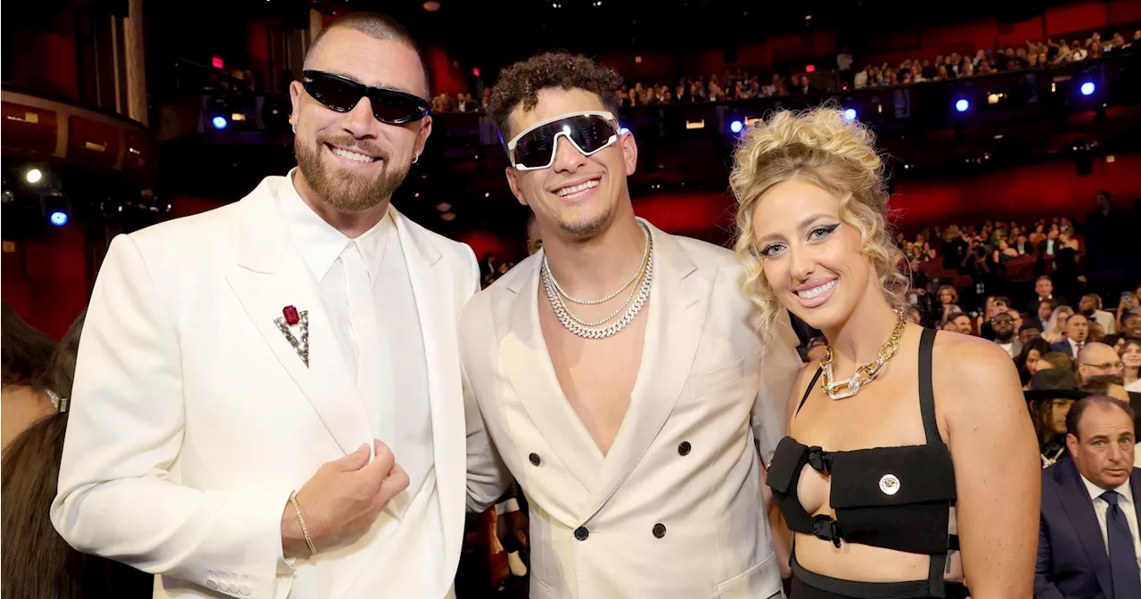 Travis Kelce Sees Taylor Swift Show With Patrick and Brittany Mahomes