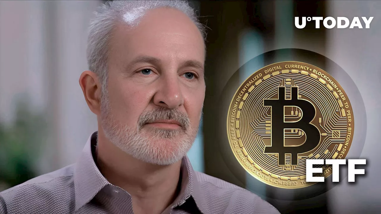 Peter Schiff Acknowledges Bitcoin ETF Buyers HODLing Strength