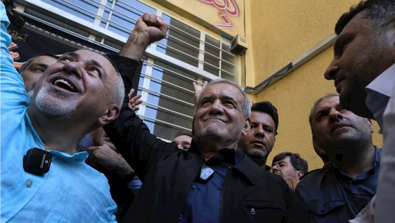 Reformist Masoud Pezeshkian wins Iran's presidential runoff election, besting hard-liner