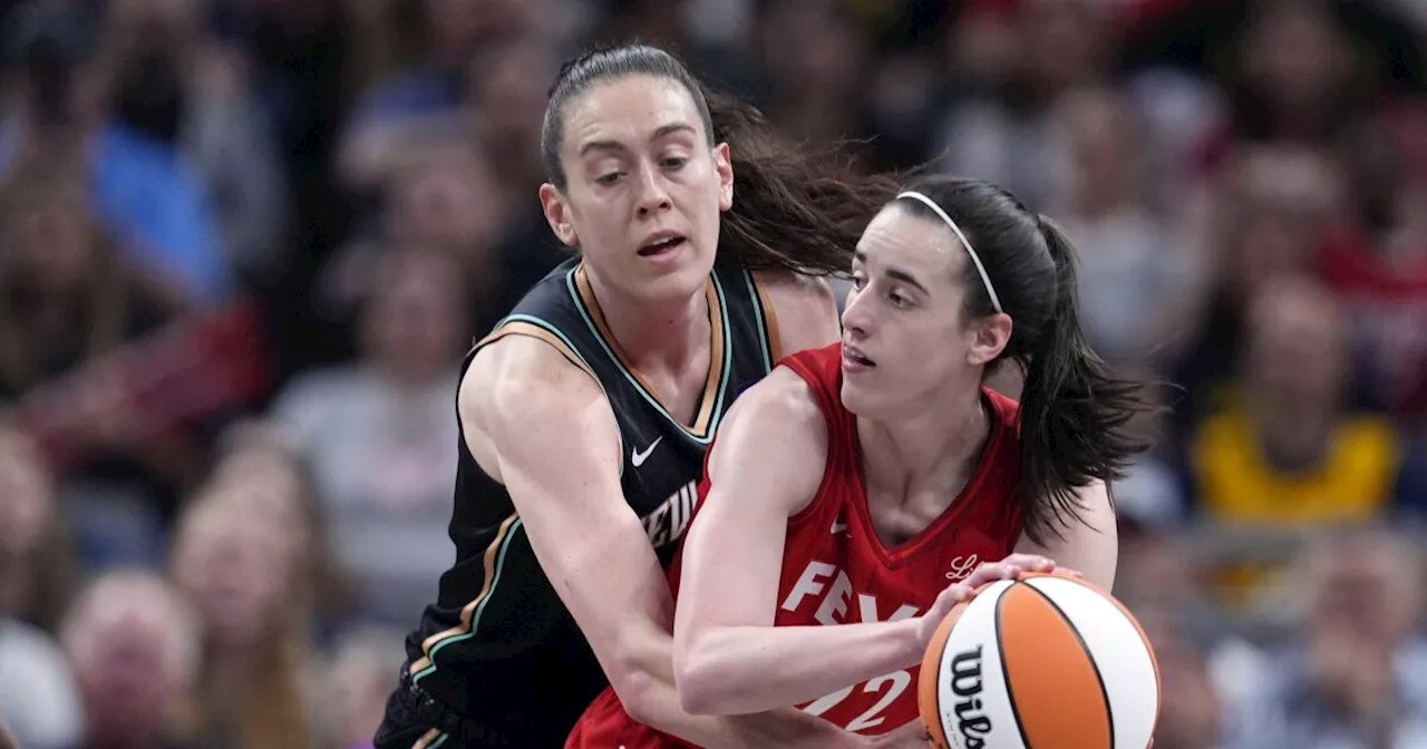 Caitlin Clark rallies Fever past Liberty 83-78 with first triple-double by WNBA rookie