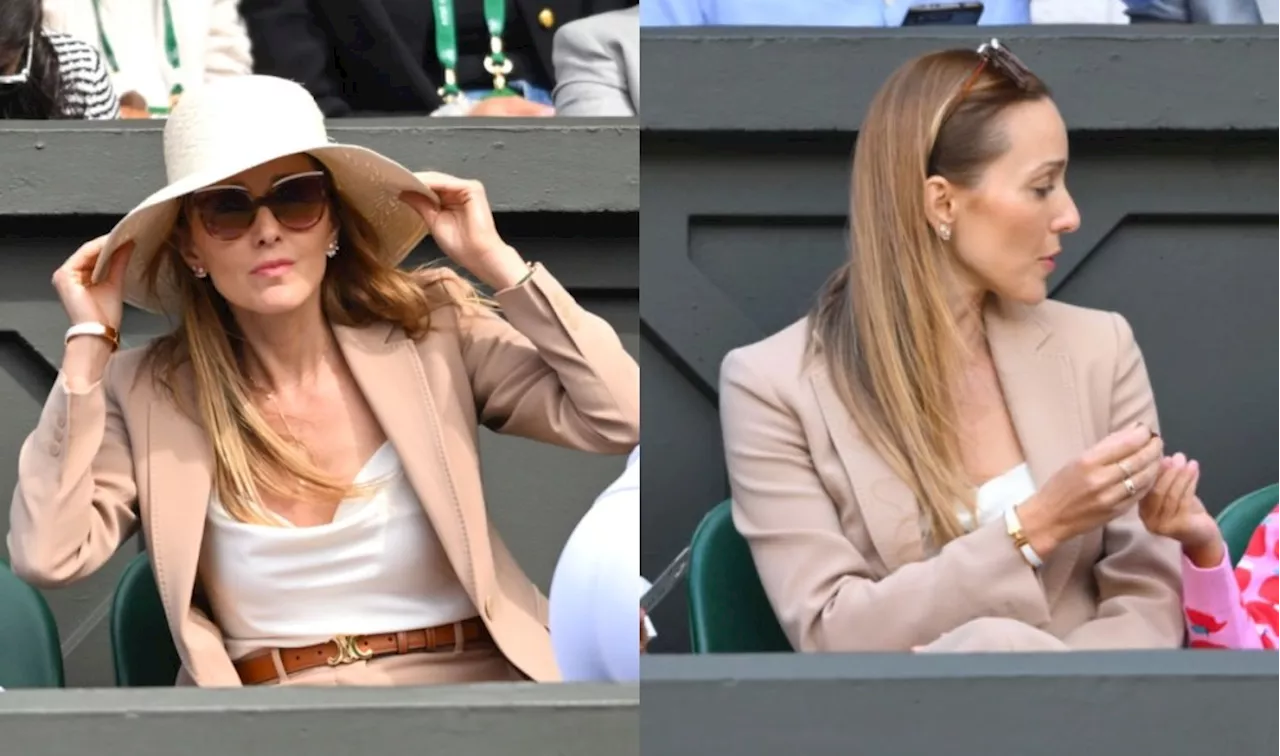 Jelena Djokovic Suits Up in Neutrals for Husband Novak Djokovic’s Wimbledon 2024 Tennis Championships Day Four Match