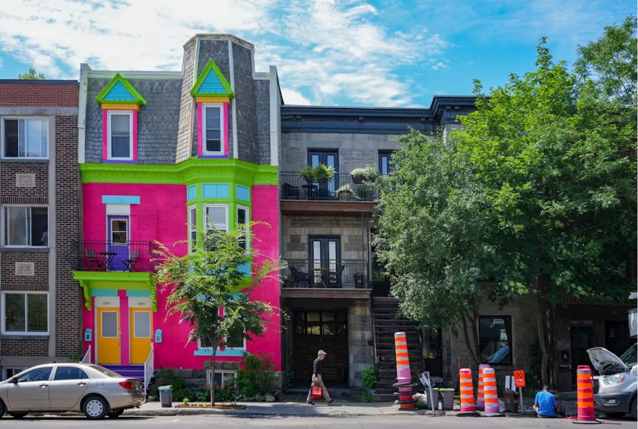 City of Montreal says painting a house as an ad for Koodo is against the rules