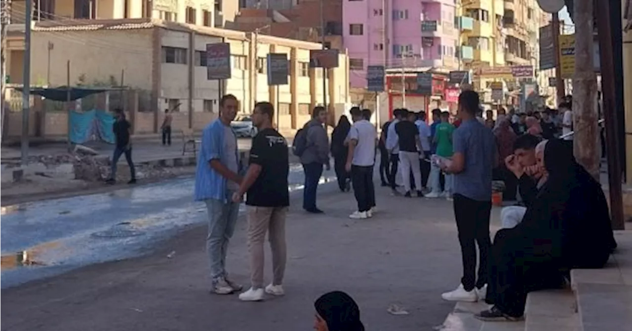 يارب النجاح.. خروج طلاب الثانوية بالشرقية بعد أداء امتحانى الكمياء والجغرافيا