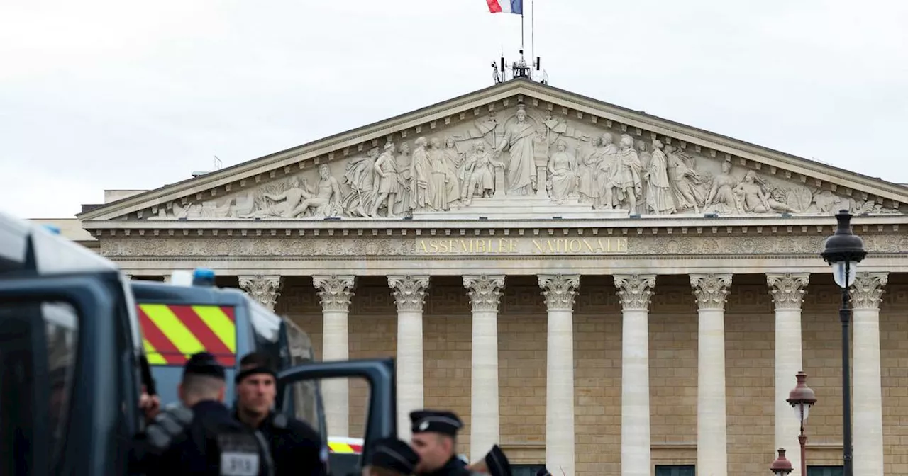 France election: Macron’s centrist bloc narrowly ahead of Marine Le Pen’s far-right National Rally as left alliance comes first in run-off, exit polls show