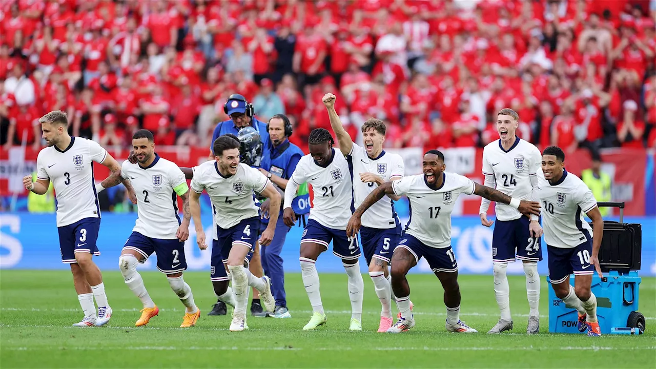 Gareth Southgate has done it again - England 1 Switzerland 1 (England win 5-3 on penalties)