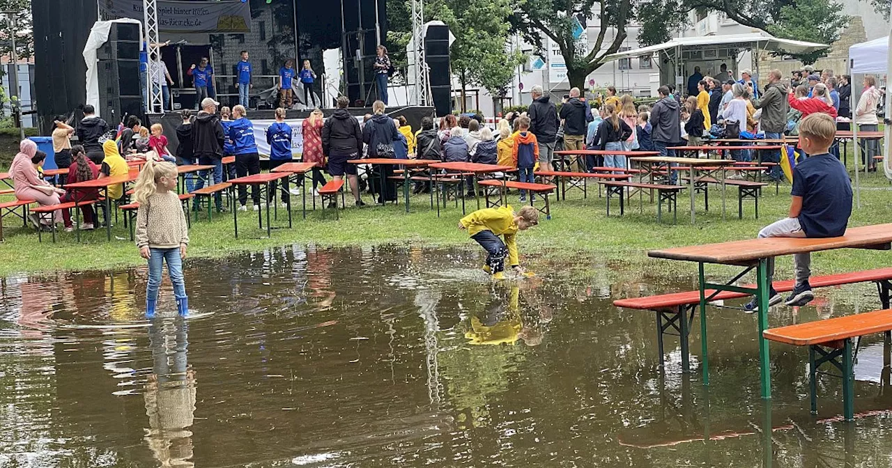 Paderborner Riemekepark steht unter Wasser: Warum das sogar gewollt ist