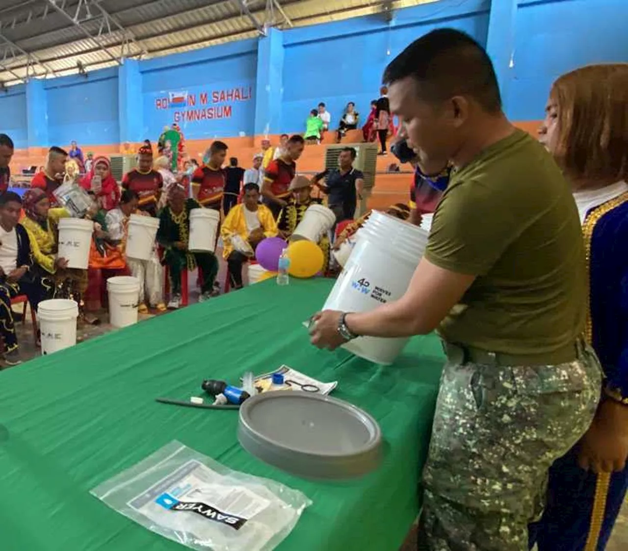 Marine troops hold outreach activities in Tawi-Tawi