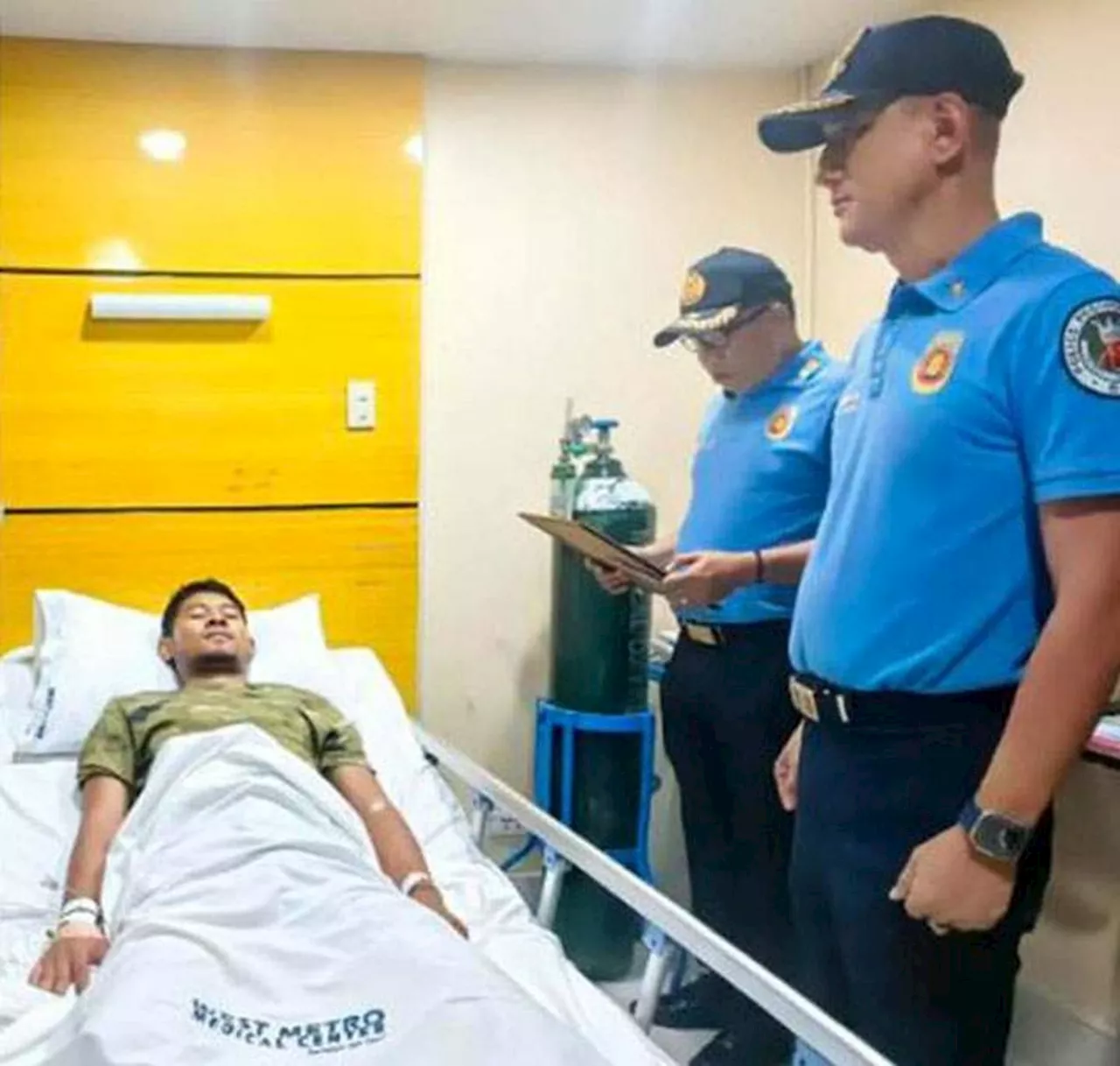 PRO-BAR fetes cop wounded in anti-drug operation