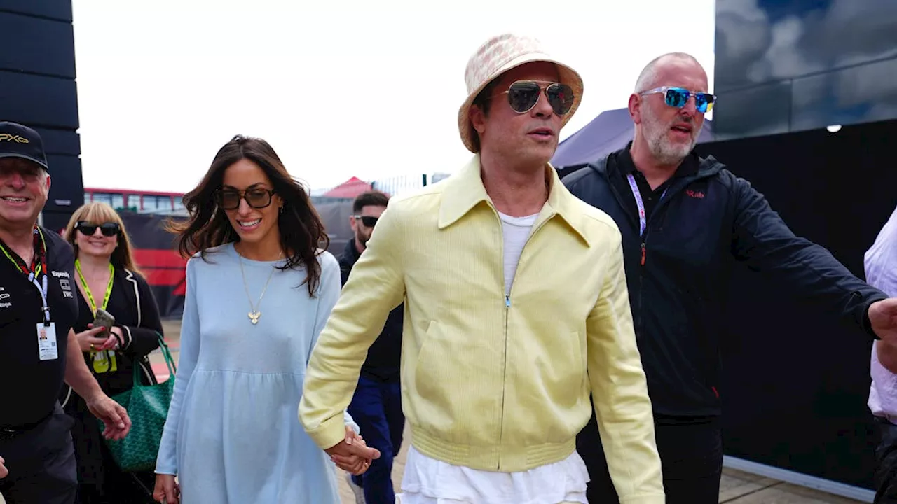 Silverstone: Brad Pitt mit Genfer Freundin Ines de Ramon