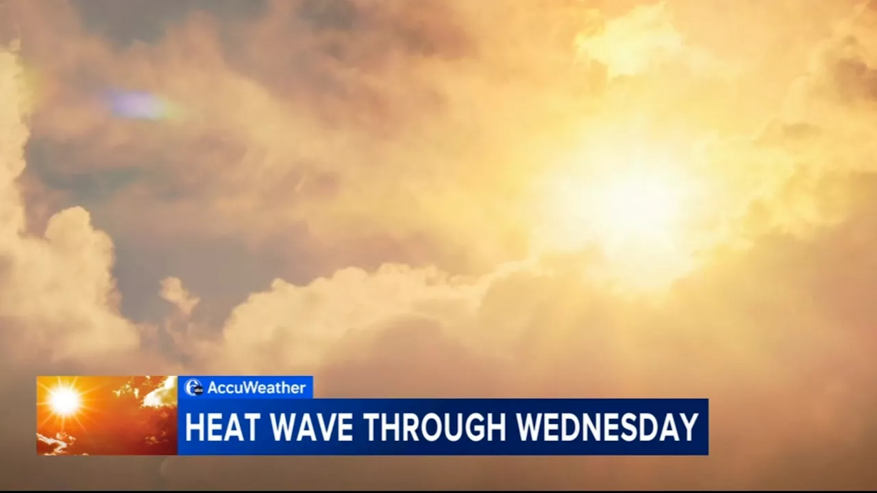 2nd heat wave in Philadelphia area expected to last through Wednesday