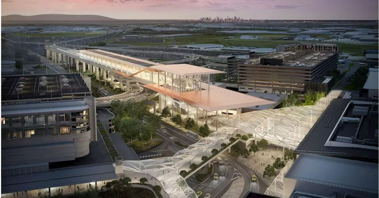 Melbourne Airport to 'compromise' on above-ground train station proposal