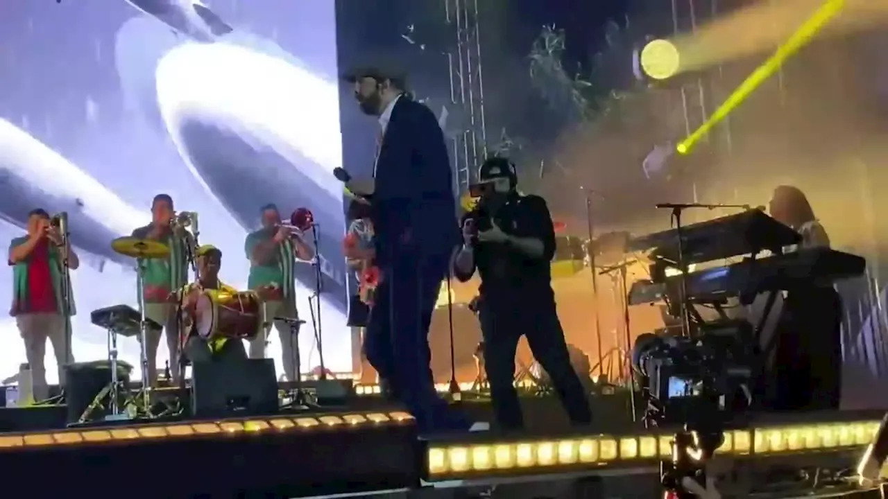 Juan Luis Guerra da en Málaga 'un baño de bilirrubina' en su primer concierto en España