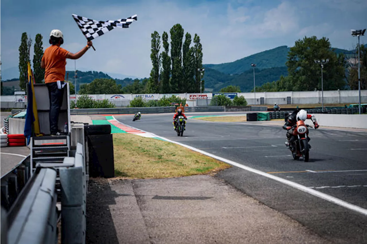 La velocità del Moto Guzzi Fast Endurance in scena a Varano