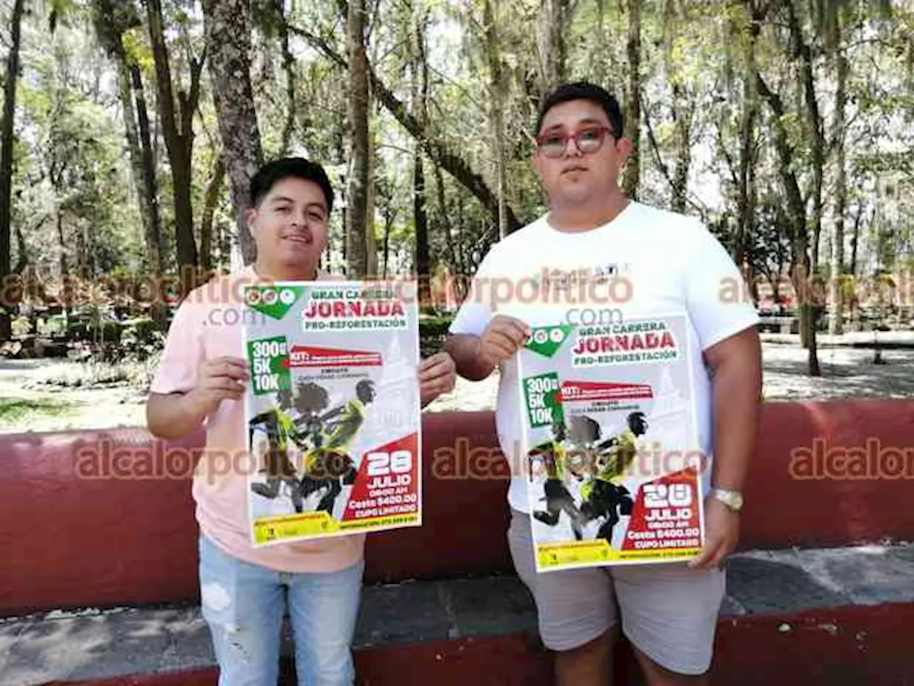 Con carrera en Orizaba, apoyarán reforestación de zonas afectadas por incendios