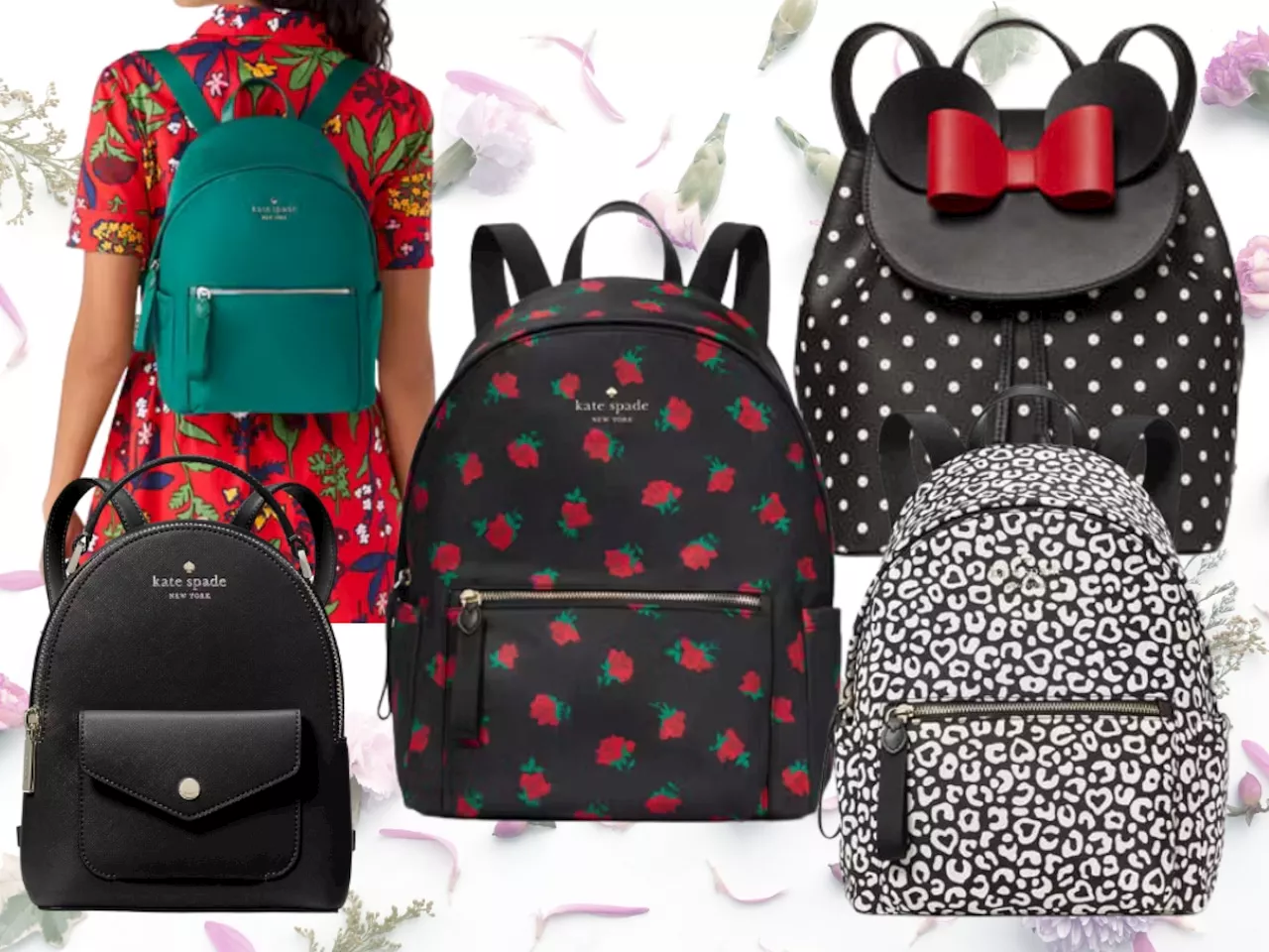 We found the best deals on designer backpacks at Kate Spade Outlet