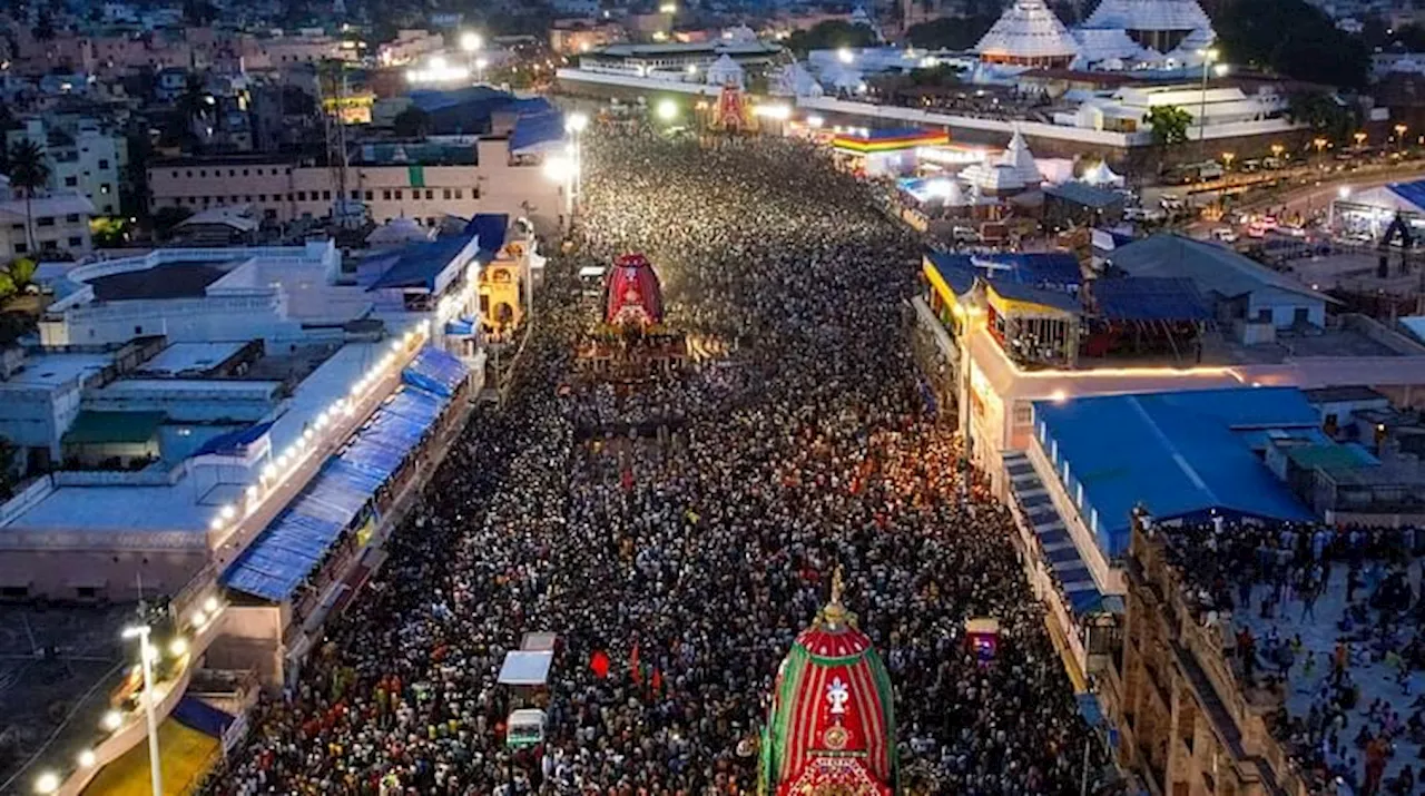 Puri Rath Yatra: रथ यात्रा में बनी भगदड़ जैसी स्थिति; एक बुजुर्ग की मौत, 15 श्रद्धालु घायल