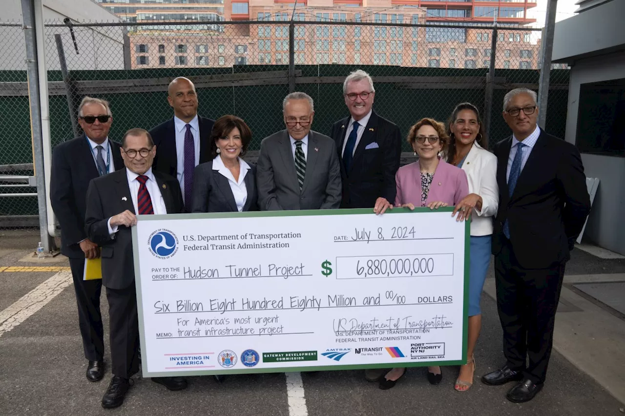 $16 billion funding agreement signed for Gateway Tunnel, construction finally starting under Hudson River |