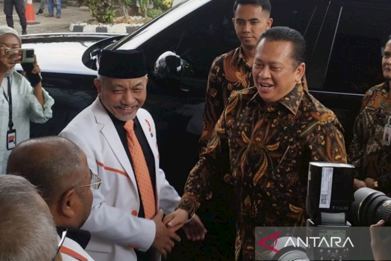 Ketua MPR kunjungi Kantor Pusat PKS temui Presiden PKS Ahmad Syaikhu