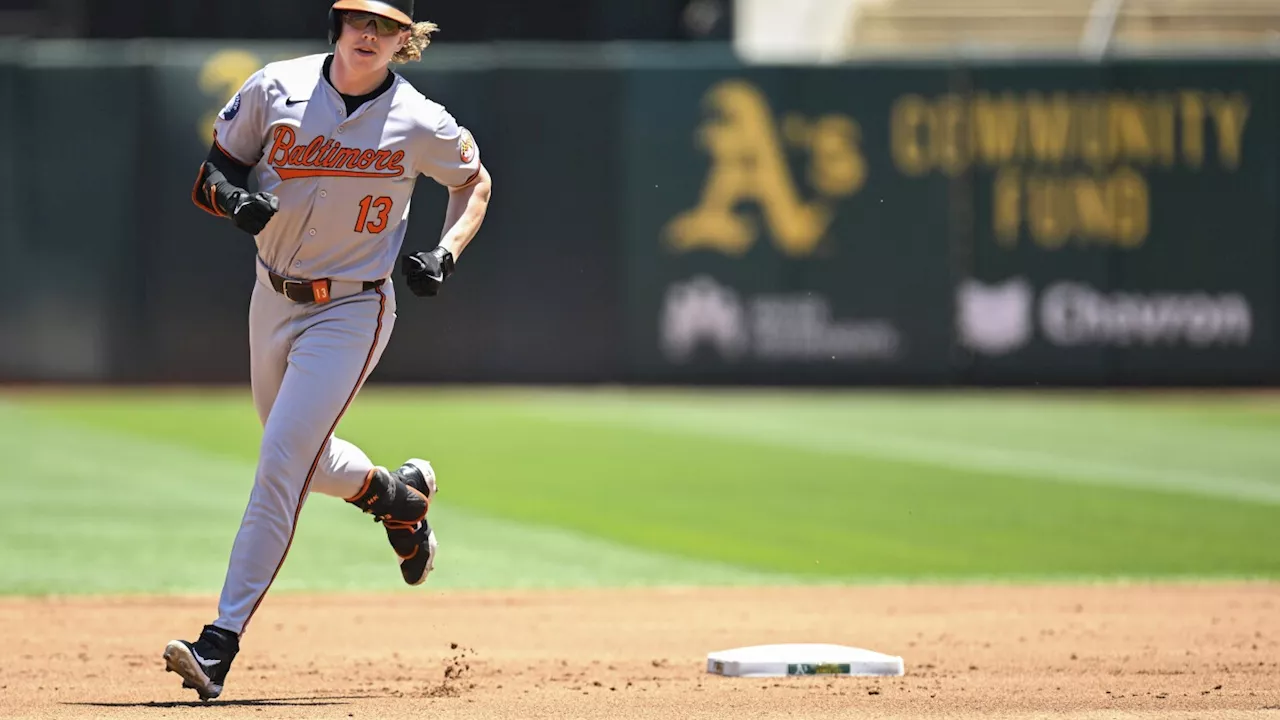 Heston Kjerstad hits 3-run homer as Orioles beat Athletics 6-3