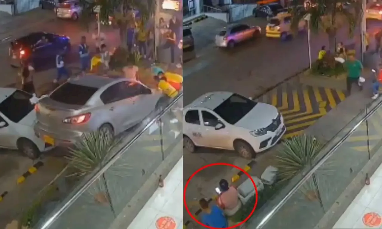 Video momento exacto en que conductora borracha atropelló dos vendedoras en Barranquilla