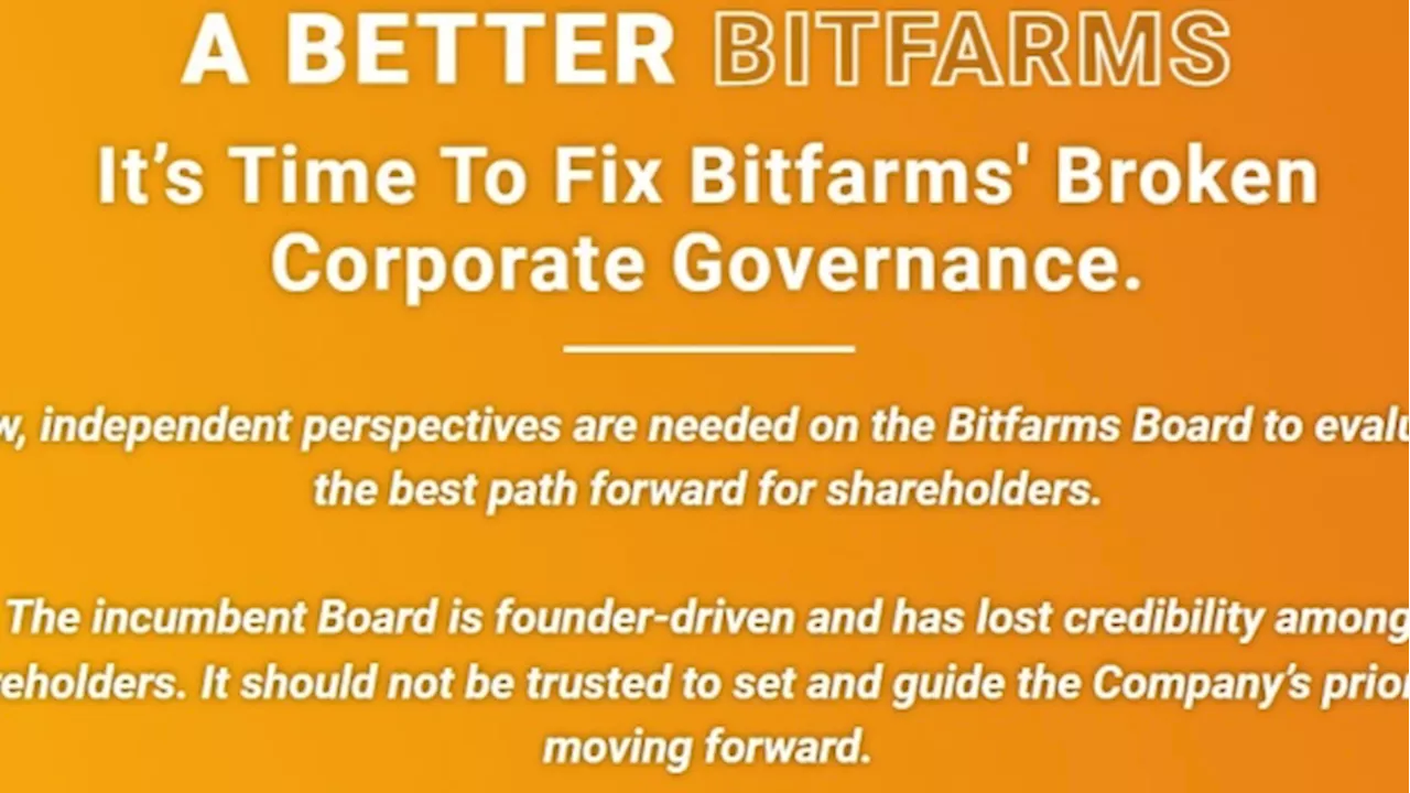 Bitcoin Miner Bitfarms Names New CEO as Riot Takeover Attempt Heats Up