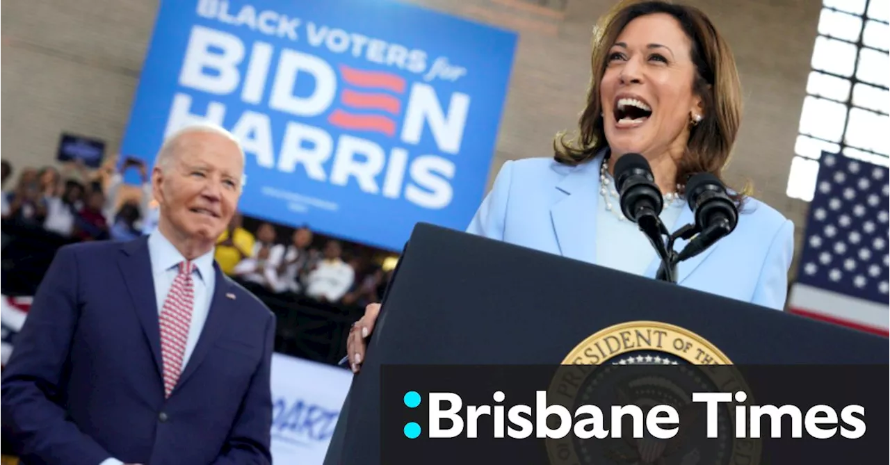 Harris says she backs Biden, but she is ready to replace him