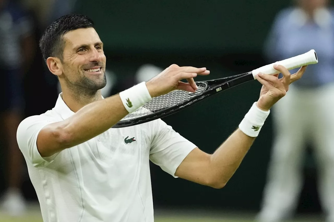 Novak Djokovic gets into it with Wimbledon fans after reaching the quarterfinals