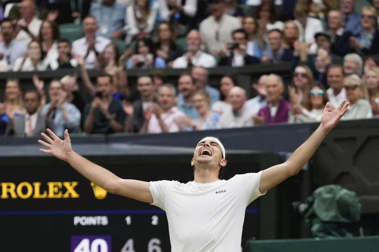 Taylor Fritz comes back from two sets down to beat Alexander Zverev at Wimbledon