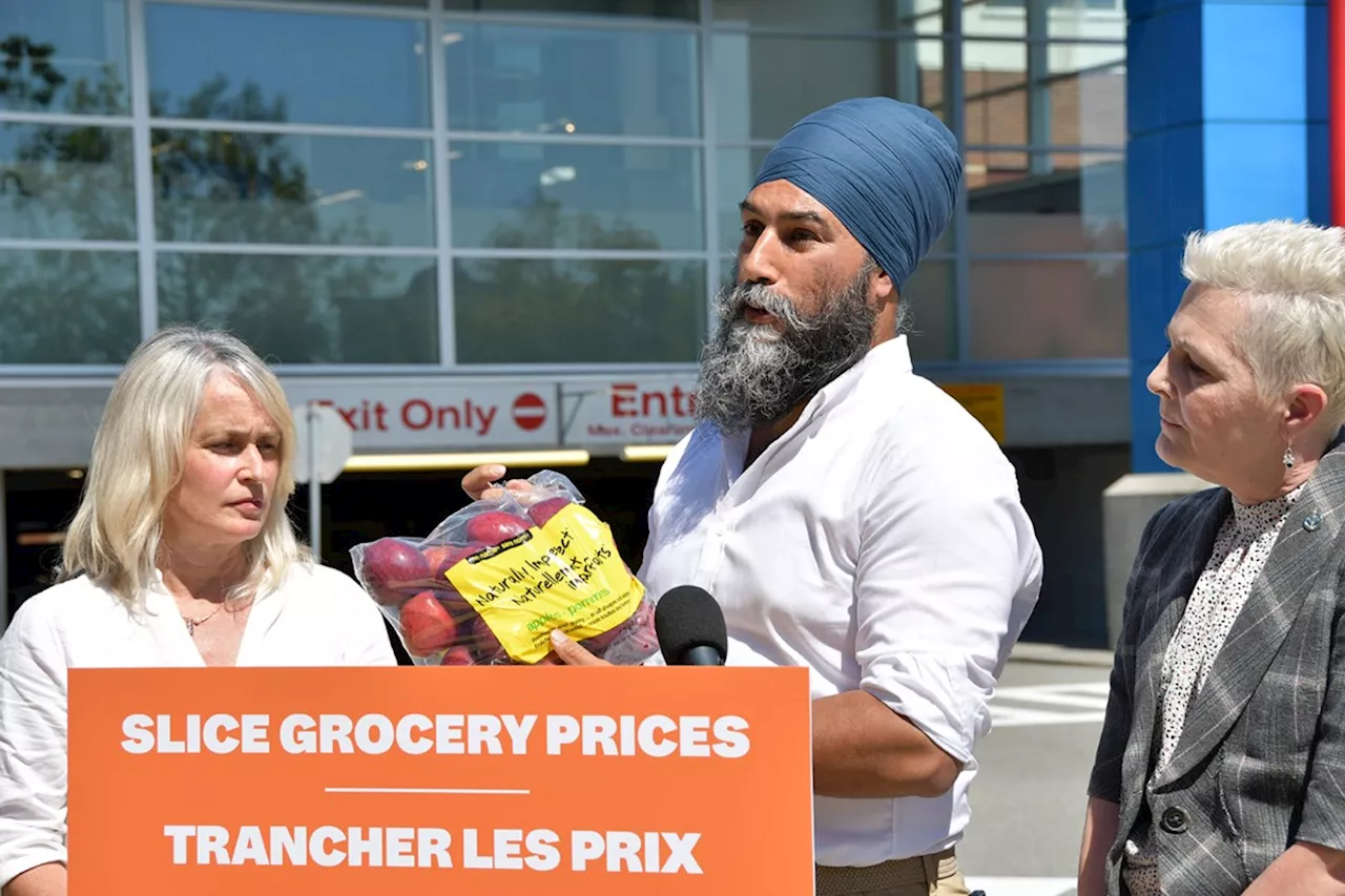 Two grocery items in Coquitlam cost $40. The NDP is not happy