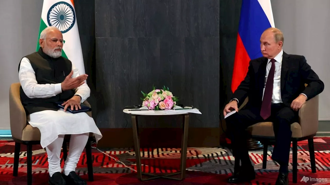 India's Modi lands in Russia for first visit since Ukraine offensive