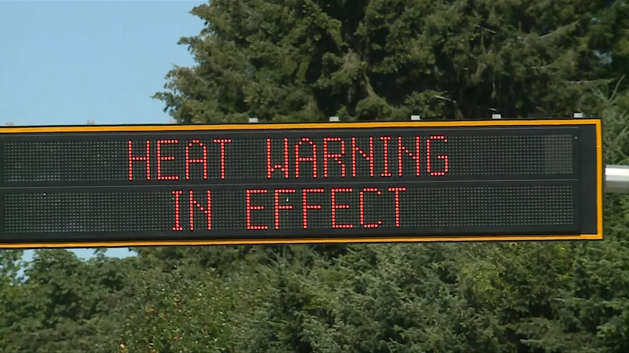 High temperatures continue with heat warnings issued for most of Vancouver Island, B.C.