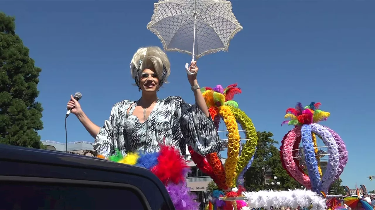 ‘I love just love’: Thousands come out to support Victoria’s 30th consecutive Pride Festival