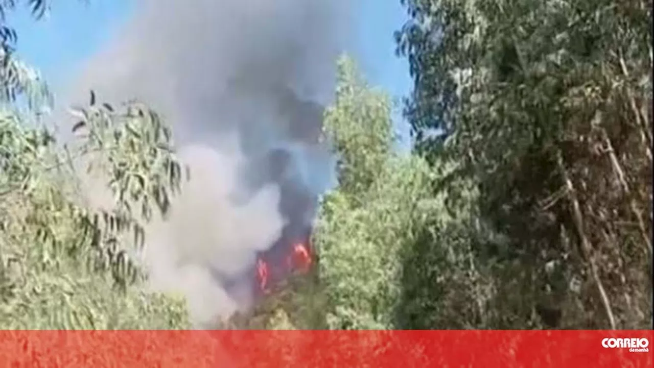 Sete meios aéreos combatem incêndio com cinco frentes ativas em Baião