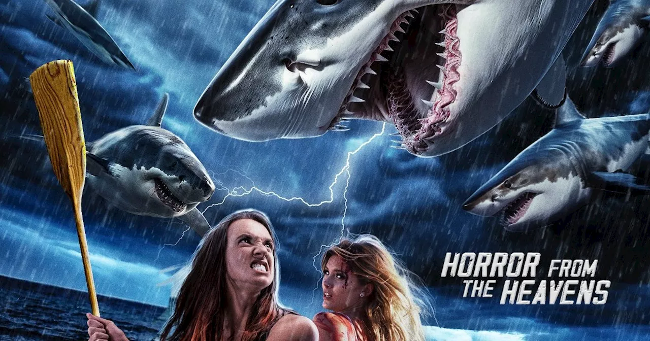 Exclusive Apex Predator 2 Trailer Sees Killer Sharks Take to the Sky in Monster Movie Sequel