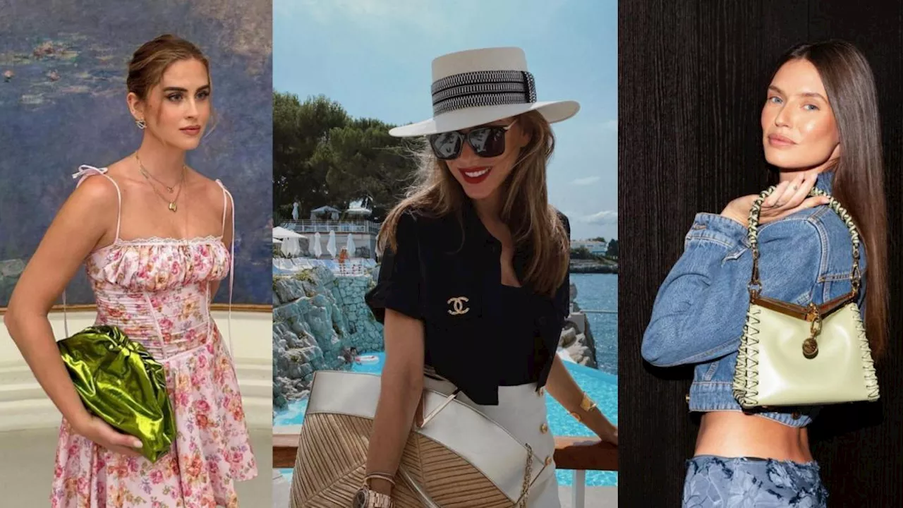 Dalla clutch metallica di Valentina Ferragni alla Vela Bag di Bianca Balti, le borse estive sono le migliori amiche delle star