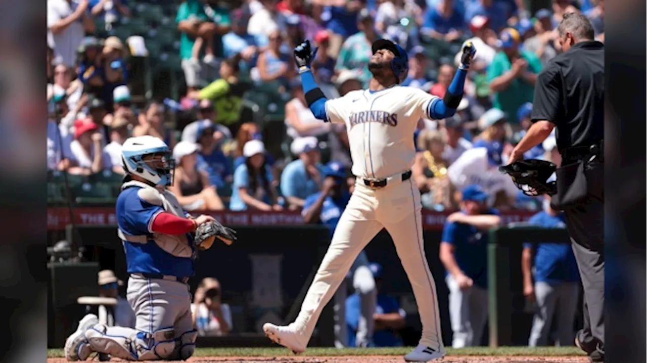 Varsho's RBI single in 10th lifts Blue Jays to 5-4 win in Seattle